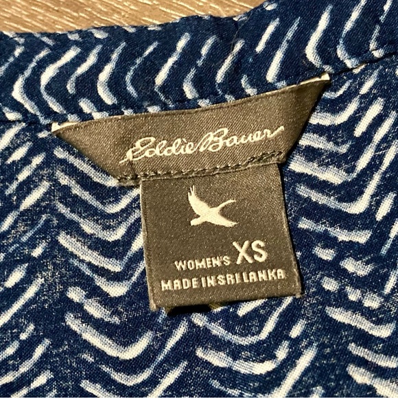 Eddie Bauer Blue and White Tank Top - Picture 4 of 8